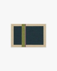 Breakout Teal & Chartreuse Rug by Architectural Digest