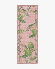 Palm House Rose Flatwoven Rug by Sanderson