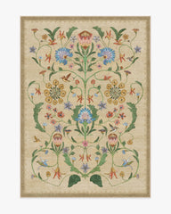 Protea Natural Rug by Iris Apfel