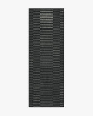 Shadow Stripe Charcoal Rug