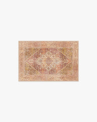Santiago Coral & Gold Rug