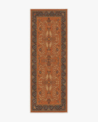 Eartha Terracotta Flatwoven Rug by Justina Blakeney