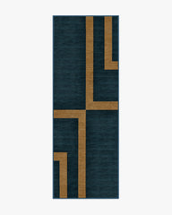 Aldo Indigo & Ochre Rug by The Local Project