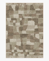 Boulder Neutral Terracotta Rug by The Local Project