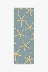 Starfish Pale Blue Flatwoven Rug