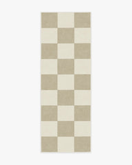 Jaque Checkered Stone Rug