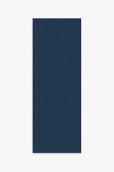 Denim Solid Indigo Blue Outdoor Rug