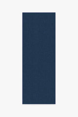 Denim Solid Indigo Blue Outdoor Rug