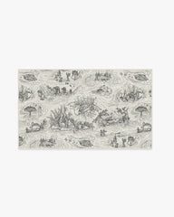 Star Wars Toile White Rug
