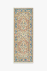 Kamran Sunset Orange Outdoor Rug