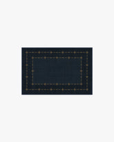 Sparkle Border Dark Navy Rug