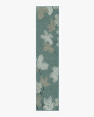 Magnolia Teal Flatwoven Rug