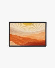 Sunrise Mountain Daylight Doormat