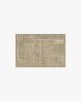 Linear Oasis Warm Taupe Flatwoven Rug