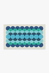 Biba Blue Green Rug by Jonathan Adler