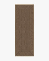 Border Braid Sand Re-Jute Rug