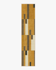 Corso Ochre Flatwoven Rug by The Local Project