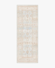 Ophelia Sand & Blue Flatwoven Rug