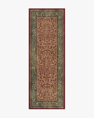 Acorn Amber Red Rug by Morris & Co.