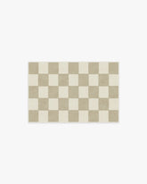 Jaque Checkered Stone Flatwoven Rug