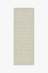 Palm Springs Ivory Stone Rug by Gray Malin