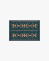 Lark Blue & Rose Rug