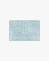Palmetto Coastal Blue Rug by Gray Malin