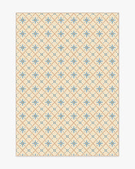 Alva Ivory & Slate Blue Rug