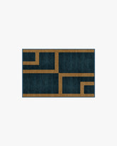 Aldo Indigo & Ochre Rug by The Local Project