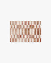 Shadow Stripe Terracotta Rug