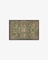 Lodden Soft Evergreen & Gold Rug by Morris & Co.