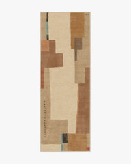 Ananda Natural Pop Flatwoven Rug by Architectural Digest