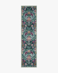 Flourish Teal Rug by Liberty