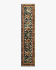 Avila Vintage Ink & Amber Rug