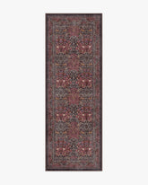 Blackthorn Amber Red Rug by Morris & Co.