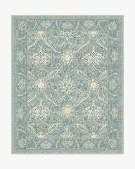Montreal Dusty Blue Rug by Morris & Co.