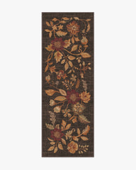 Anonna Dark Wood Flatwoven Rug