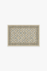 Bellflowers Ivory & Gold Rug by Morris & Co.