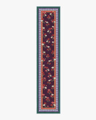 Ambroeus Royal Plum Flatwoven Rug by Iris Apfel