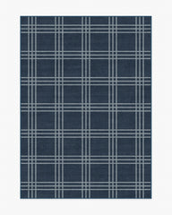 Pierre Navy Flatwoven Rug