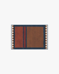 Nina Indigo & Rust Flatwoven Rug by Justina Blakeney