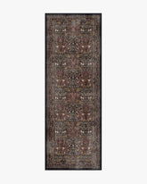 Blackthorn Charcoal & Amber Rug by Morris & Co.