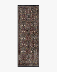 Blackthorn Charcoal & Amber Rug by Morris & Co.