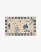 Storybook Grove Natural & Blue Rug