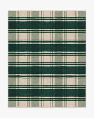 Easton Plaid Green Rug