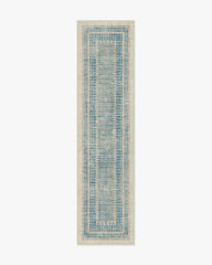 Cyrus Neutral & Blue Rug
