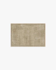 Linear Oasis Warm Taupe Rug