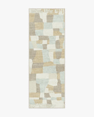 Boulder Neutral & Grey Flatwoven Rug by The Local Project