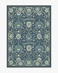 Montreal Sapphire Blue Rug by Morris & Co.