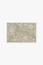 Mallow Flower Natural Stone Rug by Morris & Co.